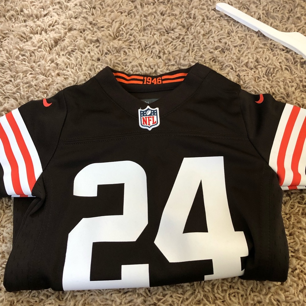 Nike Browns Nick Chubb jersey romper size 3-6